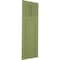 Ekena Millwork True Fit PVC San Miguel Mission Style Fixed Mount Shutters, Moss Green, 12W x 42H, PR TFP001SM12X042MG - alternate 5